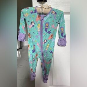 Little Sleepies Mermaid Zippie